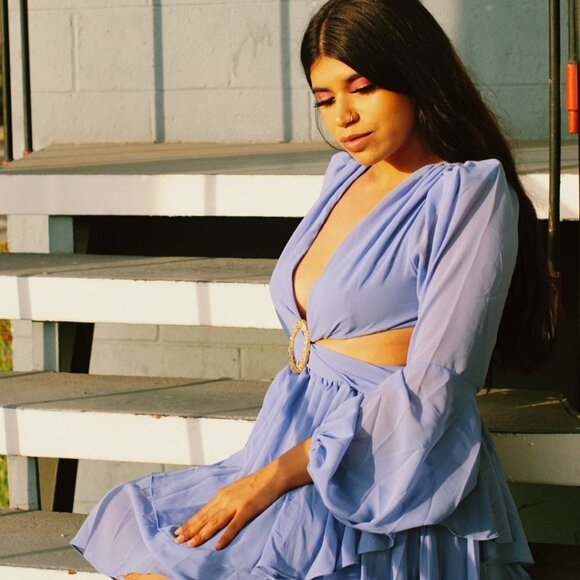 The "Call Me" Mini Dress - Picture 1 of 5